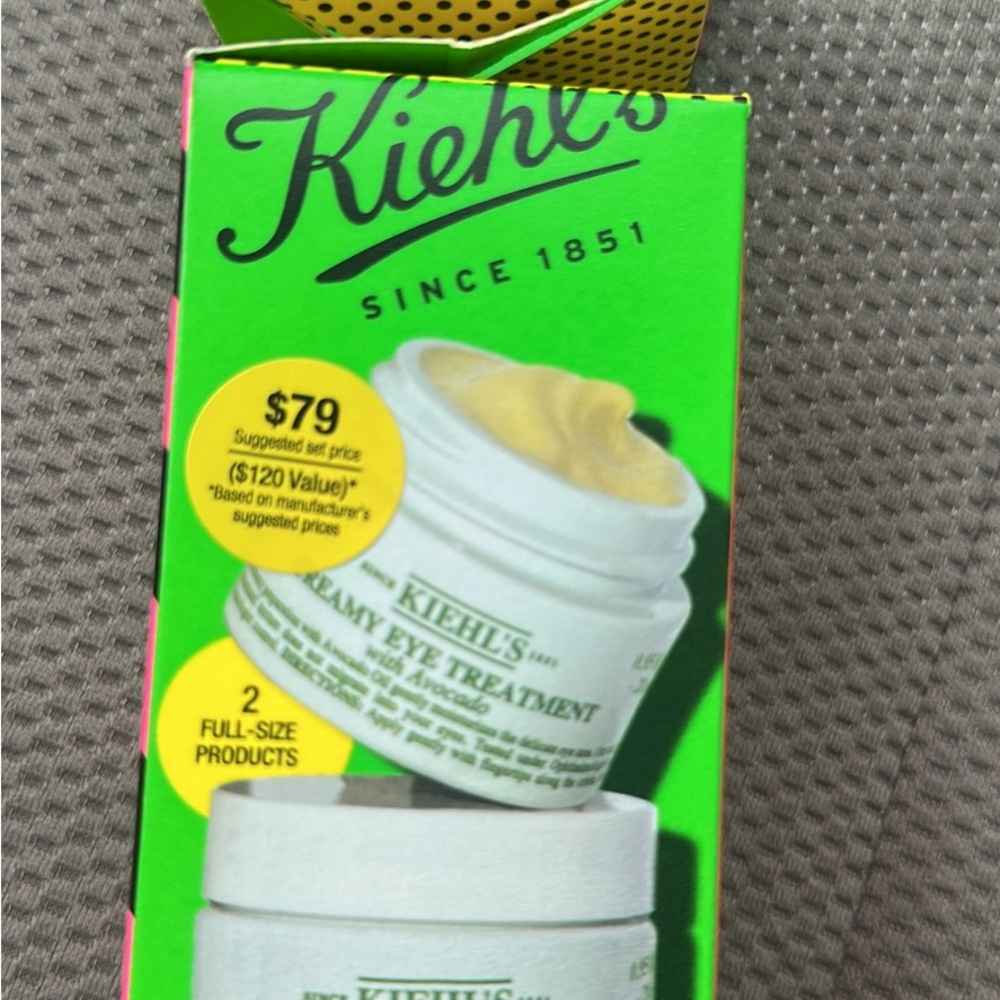 Kiehl's Since 1851 Creamy Eye Treatment with Avocado ,28ML each X 2 NEW WITH BOX